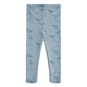 Soft Gallery – Leggings Paper Plane Dusty Blue