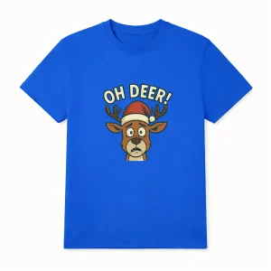 T-skjorte med Julemotiv - Oh Deer!