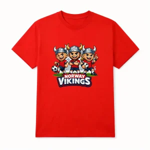 T-skjorte Fotball - Norway Vikings