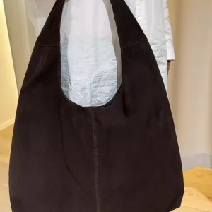 Suede Shopper – Coffe Brown