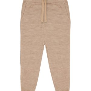 Hust&Claire joggebukse ull/bambusviskose Biscuit Melange