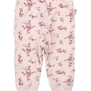 Joha longs flora ull/bambusviskose light pink