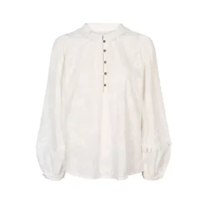 Birgitte Blouse -CloudeDancer