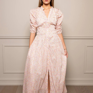 Fabienne Dress – Pink Petite