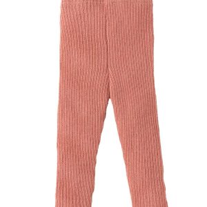 Disana ribbebukse i 100% økologisk merinoull Soft Pink