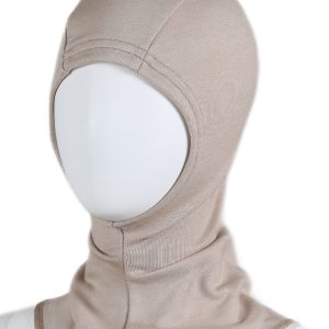 KIVAT balaclava ull/silke latte