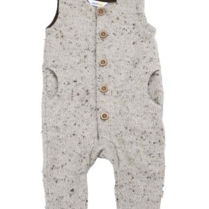 Joha romper i 100% merinoull melert natur og brun