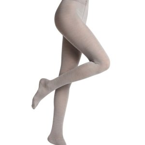 Falke Softmerino Women Tights i ull/bomull light grey melange