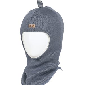 KIVAT balaclava i ull foret med refleks Dueblå