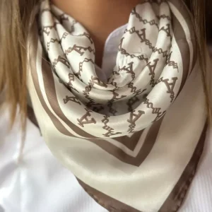 Amuse Skjerf Eloise – Sand/Offwhite