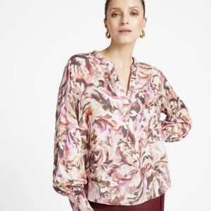 Cana, blouse – Mocha Henna