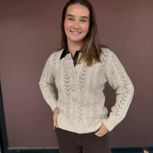 Emja, knit – Pale Sand