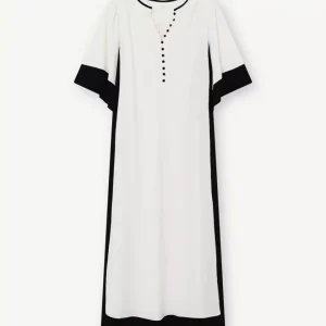 Neomi, long dress – Offwhite
