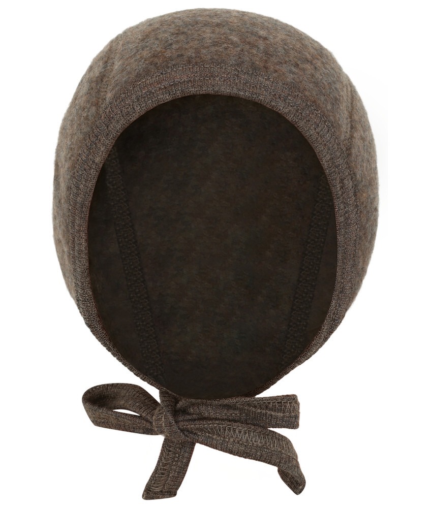 HUTTEliHUT basic ullfleece babylue Brown Melange - Image 4