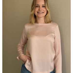 Amuse Silkebluse Lydia – Pink