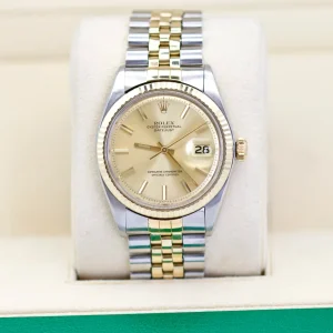 *Reservert*Rolex DateJust 36mm  Two Tone - 1601 -med Garanti