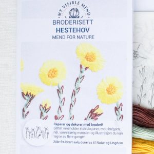 My Visible Mend Broderisett Hestehov