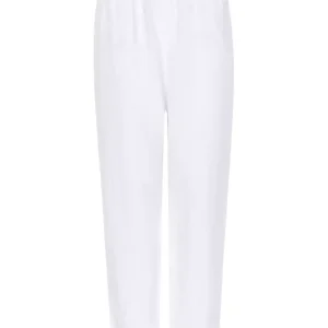 Lucien Linen Pants – White