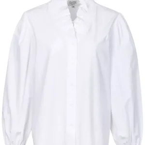 Irene Ruffle Blouse – White