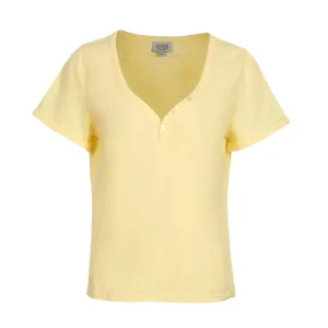 Sandy T-shirt – Soft Yellow