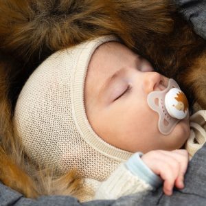 Disana babylue i 100% økologisk merinoull Natur