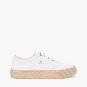 TH Foxing Platform – White/Khaki