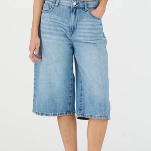 IVY-Augusta Long Shorts – Denim Blue