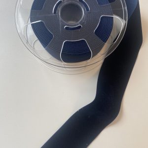 Fløyelsbånd Mørkeblå 50mm – 419