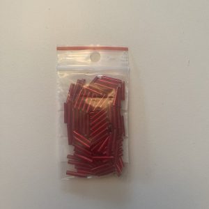Rørperler Rød 12mm