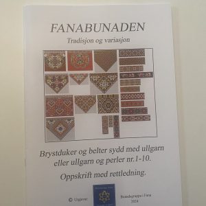 Mønster hefte Bringeduk og Belte med ullgarn og perler 1-10