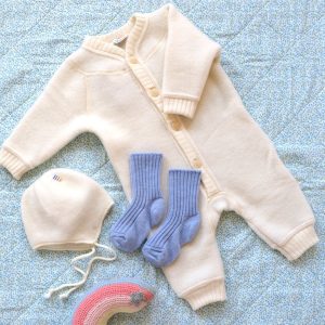 Joha basic ullfleecedress natur