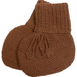 HUTTEliHUT Bolivia fairtrade soft baby socks i alpakkaull nougat