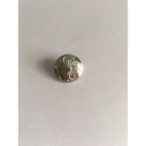 Metal Knapp Blomst